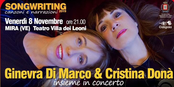 Cristina Donà e Ginevra Di Marco -Insieme in concerto
