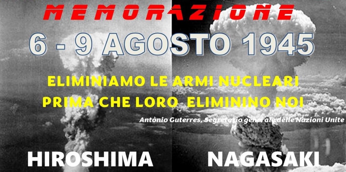 Memorazione Hiroshima e Nagasaki 2024